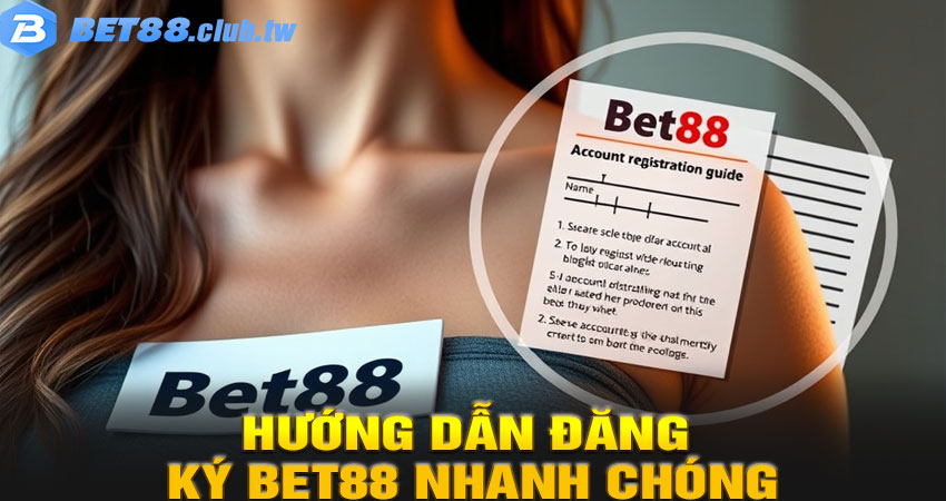 Hướng dẫn đăng ký BET88 nhanh chóng
