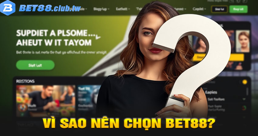 Vì sao nên chọn BET88?