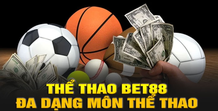 Thể thao BET88 với nhiều môn thể thao đa dạng